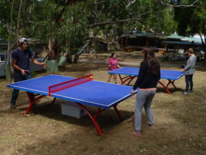 Table Tennis at Bimbi Park. Hours of Fun.