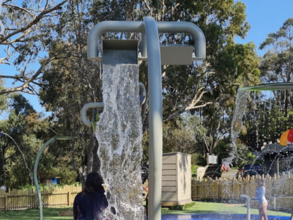 Safe and fun water play at Bimbi Park