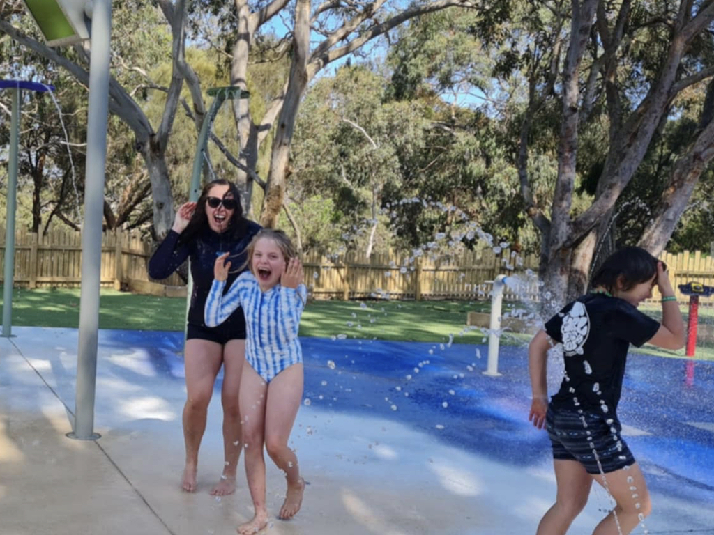 Family fun at Bimbi Park splash park