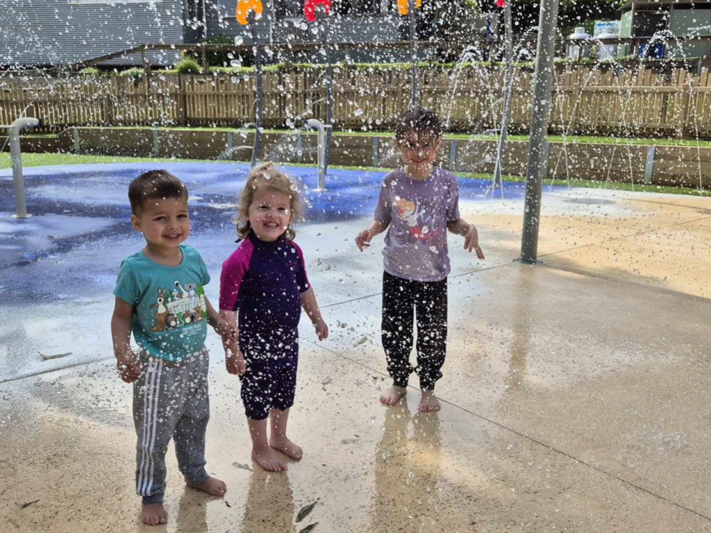 Safe and fun water play at Bimbi Park