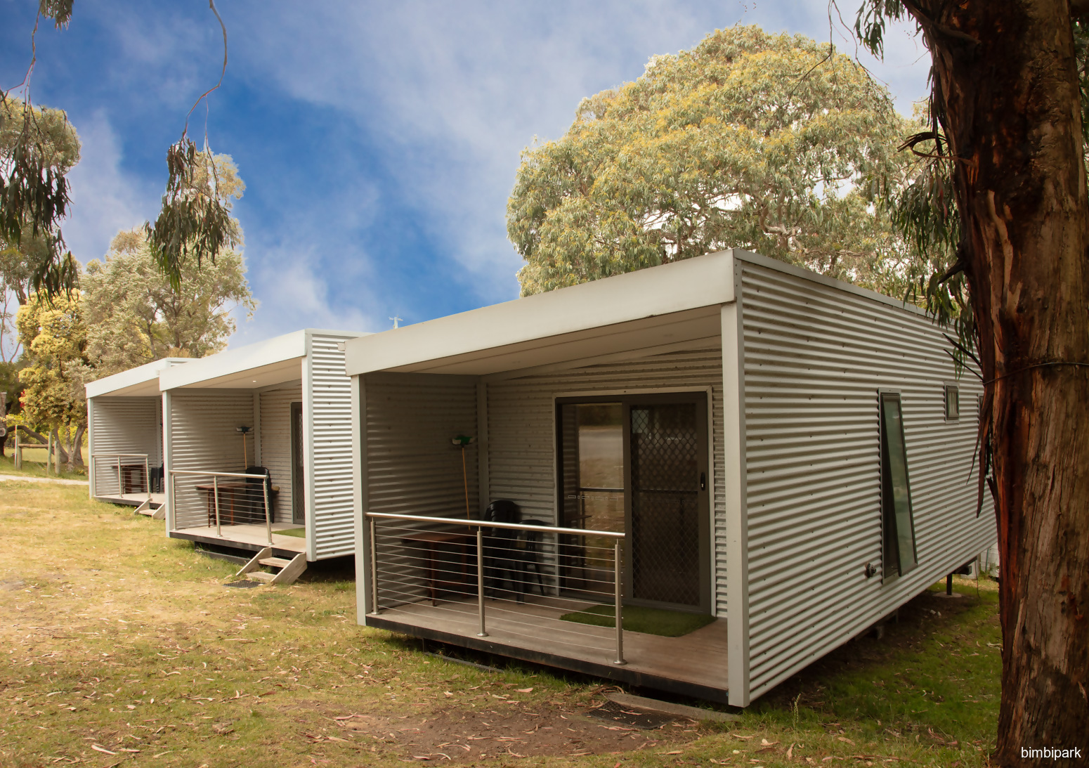 Bimbi Park Standard Ensuite Cabin Front BIMBI PARK TWO BEDROOM ENSUITE CABIN