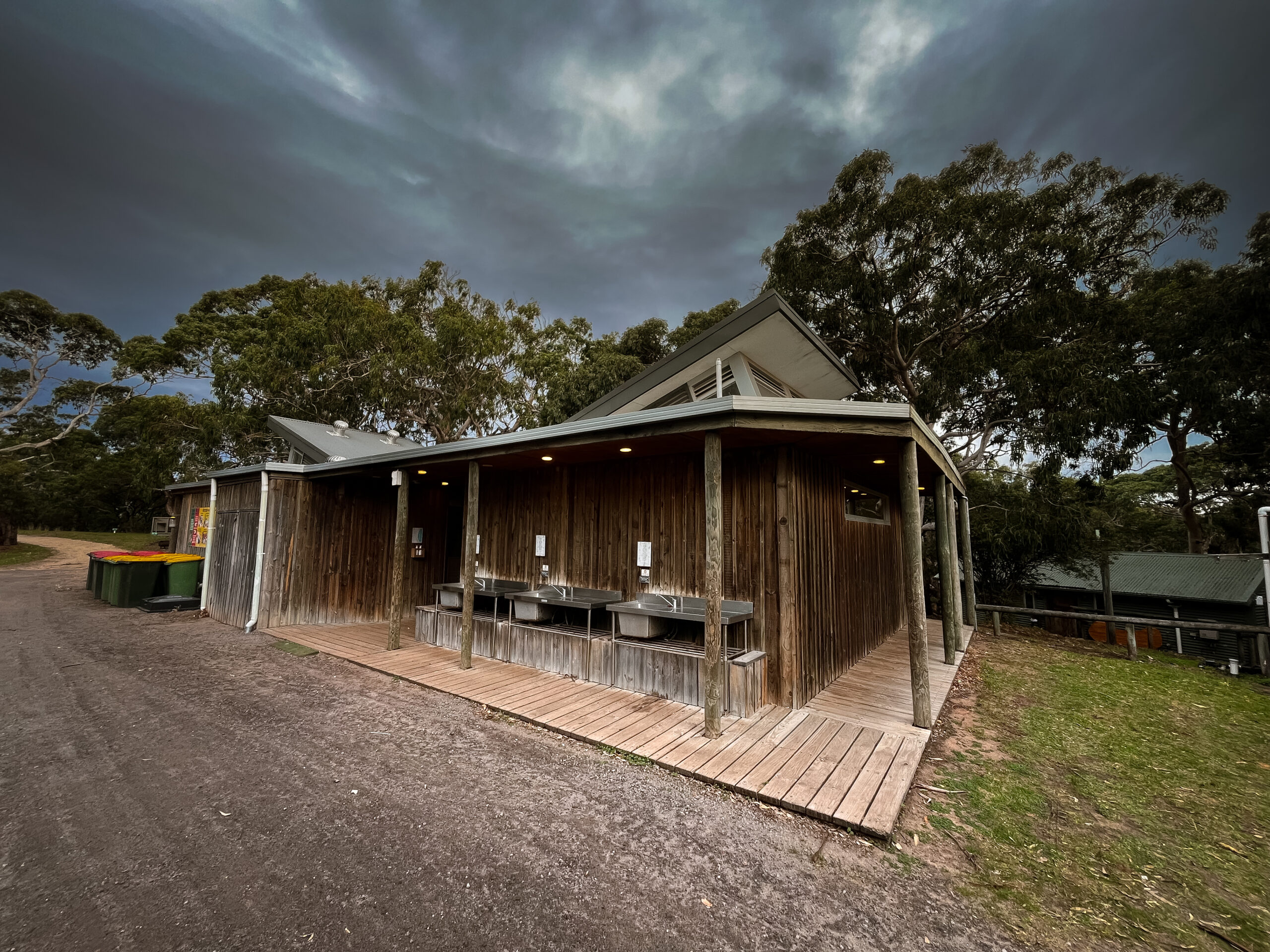 toilet block