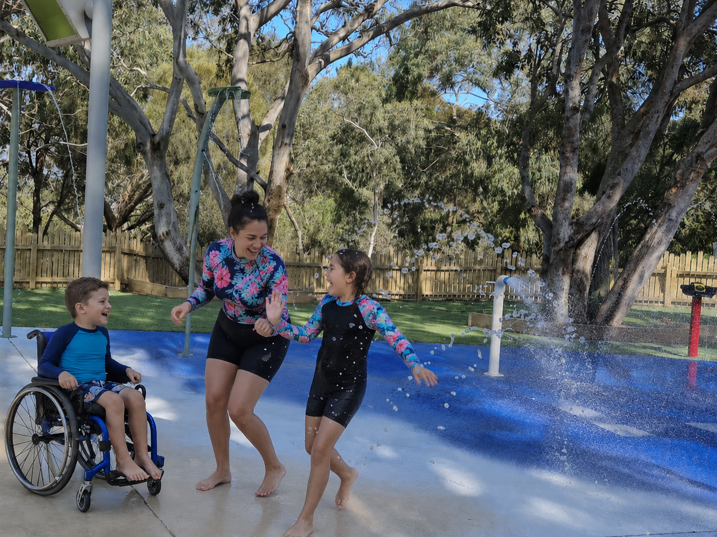 splash park fully accessible